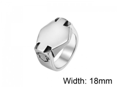 HY Wholesale Titanium Steel Casting Rings-HY0013R042