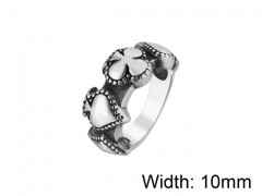 HY Wholesale Titanium Steel Casting Rings-HY0013R068