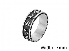HY Wholesale Titanium Steel Casting Rings-HY0013R069
