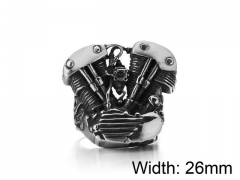 HY Wholesale Titanium Steel Casting Rings-HY0013R028