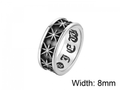 HY Wholesale Titanium Steel Casting Rings-HY0013R214