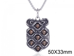 HY Jewelry Wholesale Stainless Steel 316L Hot Casting Pendant (not includ chain)-HY004P010