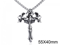 HY Wholesale Stainless Steel 316L Hot Cross Pendant (not includ chain)-HY004P033