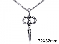 HY Jewelry Wholesale Stainless Steel 316L Hot Casting Pendant (not includ chain)-HY004P008