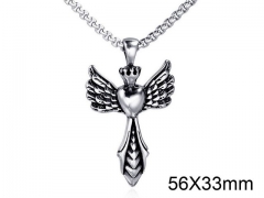HY Wholesale Stainless Steel 316L Hot Cross Pendant (not includ chain)-HY004P036