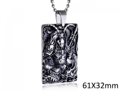HY Wholesale Stainless steel 316L Religion Pendant (not includ chain)-HY0014P045