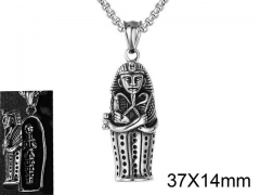 HY Wholesale Stainless steel 316L Skull Pendant (not includ chain)-HY0013P031