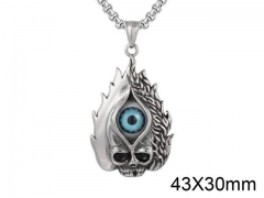 HY Wholesale Stainless steel 316L Skull Pendant (not includ chain)-HY0013P056