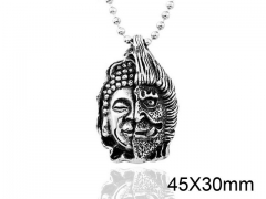 HY Wholesale Stainless steel 316L Religion Pendant (not includ chain)-HY0012P037