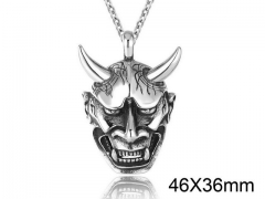 HY Wholesale Stainless steel 316L Skull Pendant (not includ chain)-HY0013P068