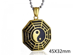 HY Wholesale Stainless steel 316L Religion Pendant (not includ chain)-HY0014P010