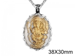 HY Wholesale Stainless steel 316L Religion Pendant (not includ chain)-HY0013P047