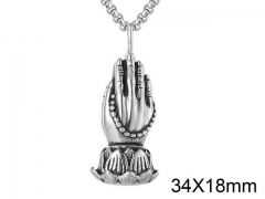 HY Wholesale Stainless steel 316L Religion Pendant (not includ chain)-HY0013P072