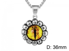 HY Wholesale Stainless steel 316L Crystal or Zircon Pendant (not includ chain)-HY0013P003