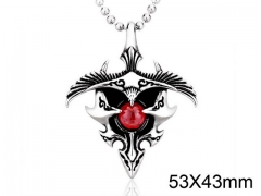 HY Wholesale Stainless steel 316L Crystal or Zircon Pendant (not includ chain)-HY0012P031