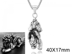 HY Jewelry Wholesale Stainless Steel Animal Pendant (not includ chain)-HY0013P058