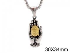 HY Wholesale Stainless steel 316L Religion Pendant (not includ chain)-HY0013P007
