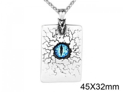 HY Wholesale Stainless steel 316L Crystal or Zircon Pendant (not includ chain)-HY0013P197
