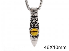 HY Wholesale Stainless steel 316L Crystal or Zircon Pendant (not includ chain)-HY0013P106