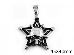 HY Jewelry Wholesale Stainless Steel 316L Hot Casting Pendant (not includ chain)-HY0014P018