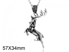 HY Jewelry Wholesale Stainless Steel Animal Pendant (not includ chain)-HY0012P047