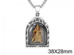 HY Wholesale Stainless steel 316L Religion Pendant (not includ chain)-HY0013P013