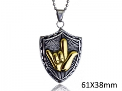 HY Wholesale Stainless steel 316L Religion Pendant (not includ chain)-HY0014P043