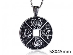 HY Wholesale Stainless steel 316L Religion Pendant (not includ chain)-HY0014P053