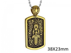 HY Jewelry Wholesale Stainless Steel 316L Hot Casting Pendant (not includ chain)-HY0014P041