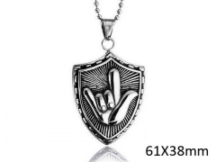 HY Wholesale Stainless steel 316L Religion Pendant (not includ chain)-HY0014P044
