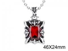 HY Wholesale Stainless steel 316L Crystal or Zircon Pendant (not includ chain)-HY0012P015