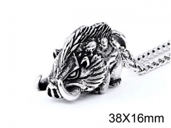 HY Jewelry Wholesale Stainless Steel Animal Pendant (not includ chain)-HY0012P041