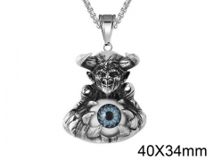 HY Wholesale Stainless steel 316L Skull Pendant (not includ chain)-HY0013P217