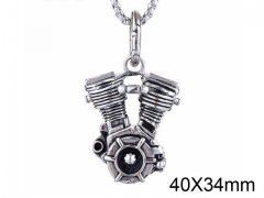 HY Jewelry Wholesale Stainless Steel 316L Hot Casting Pendant (not includ chain)-HY0013P187