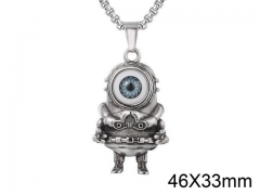 HY Wholesale Stainless steel 316L Crystal or Zircon Pendant (not includ chain)-HY0013P006