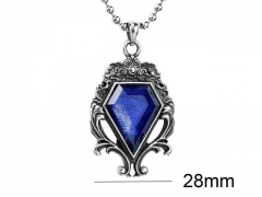 HY Wholesale Stainless steel 316L Crystal or Zircon Pendant (not includ chain)-HY0012P030