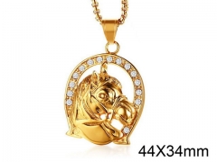 HY Jewelry Wholesale Stainless Steel Animal Pendant (not includ chain)-HY006P037