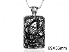 HY Jewelry Wholesale Stainless Steel Animal Pendant (not includ chain)-HY0012P067