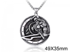 HY Wholesale Stainless steel 316L Religion Pendant (not includ chain)-HY0012P022