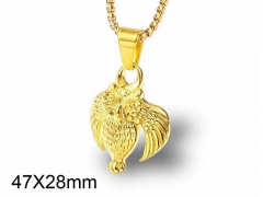 HY Jewelry Wholesale Stainless Steel Animal Pendant (not includ chain)-HY005P051