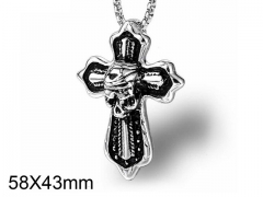 HY Wholesale Stainless steel 316L Skull Pendant (not includ chain)-HY005P077