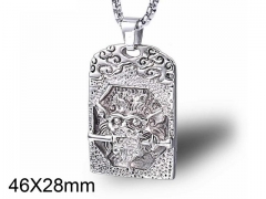 HY Jewelry Wholesale Stainless Steel 316L Hot Casting Pendant (not includ chain)-HY005P106