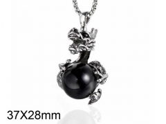 HY Wholesale Stainless steel 316L Crystal or Zircon Pendant (not includ chain)-HY005P097