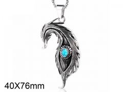 HY Wholesale Stainless steel 316L Crystal or Zircon Pendant (not includ chain)-HY005P107