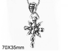 HY Wholesale Stainless steel 316L Skull Pendant (not includ chain)-HY005P054