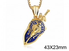HY Jewelry Wholesale Stainless Steel 316L Hot Casting Pendant (not includ chain)-HY0016P024