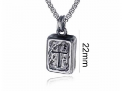 HY Wholesale Stainless Steel 316L Hot Cross Pendant (not includ chain)-HY0016P056
