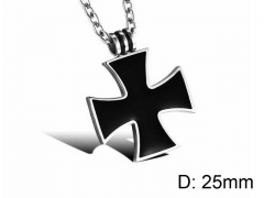 HY Wholesale Stainless Steel 316L Hot Cross Pendant (not includ chain)-HY0016P034