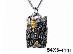HY Jewelry Wholesale Stainless Steel Animal Pendant (not includ chain)-HY0016P057