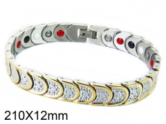 HY Wholesale Stainless Steel 316L Bracelets (Magnetic Health)-HY36B0150ISS